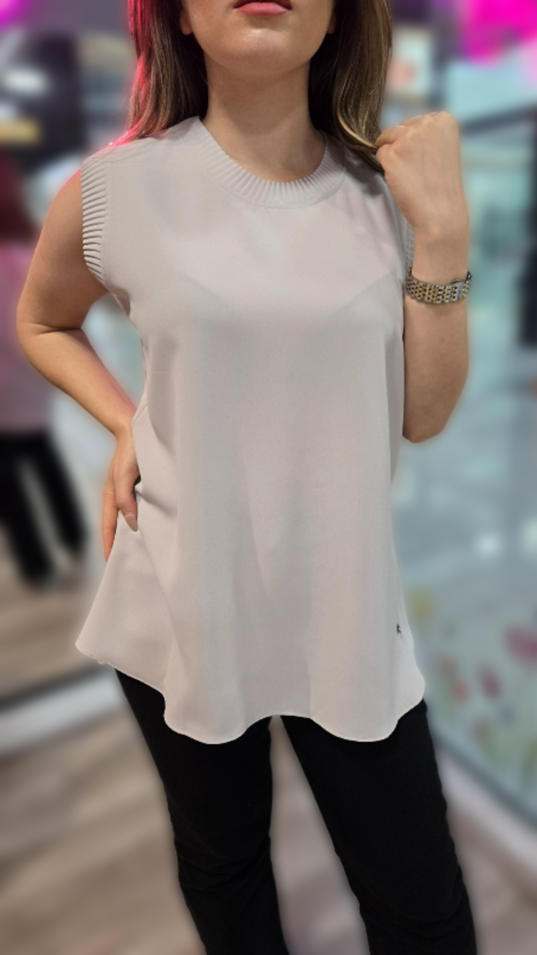 Chic Sleeveless Top