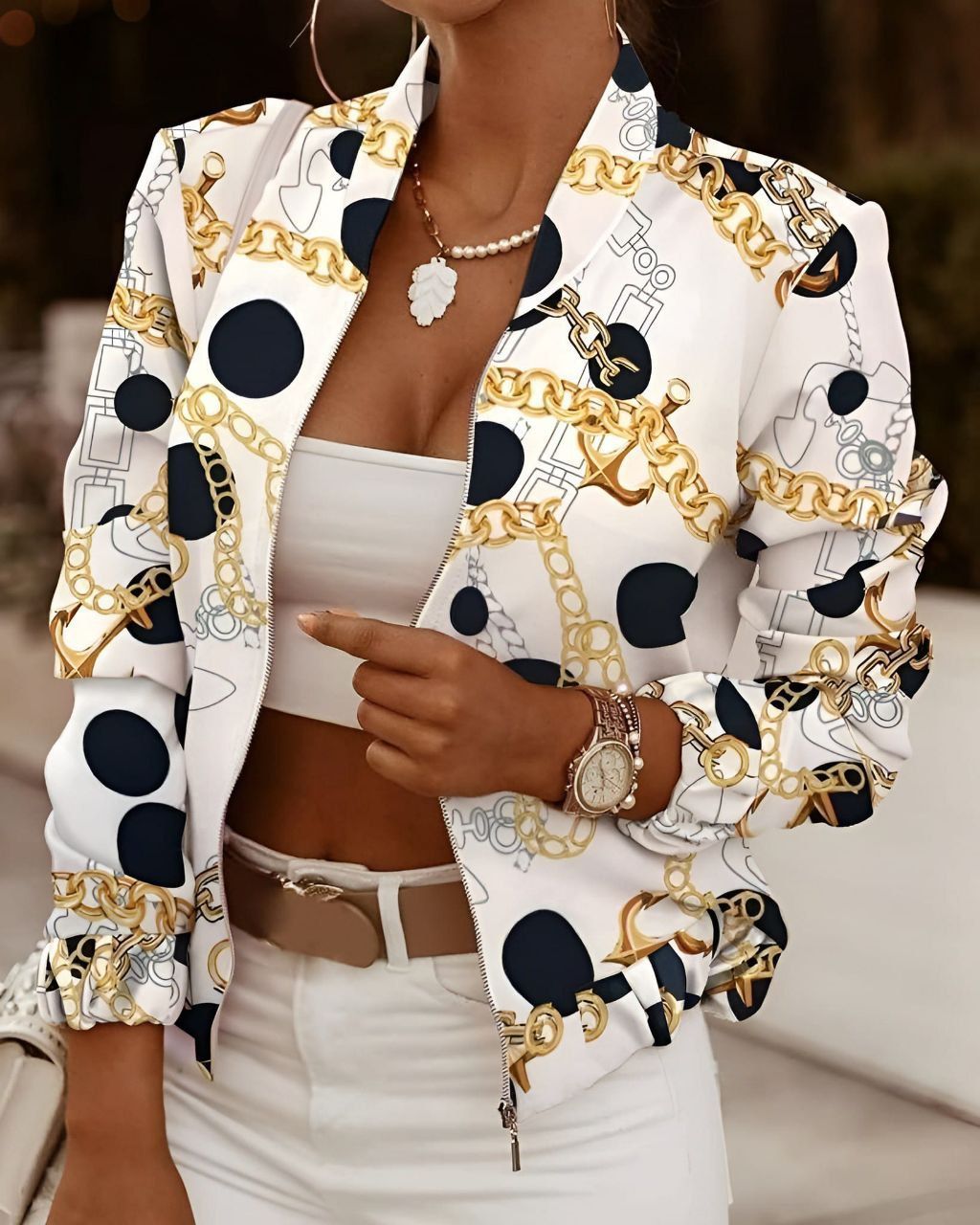 Stylish Bomber Jacket